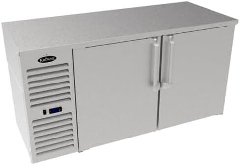 FSE 373-KR-LS60 ، خزانة تخزين شريط خلفية منخفضة البرودة ، مقطعين ، 60 "W × 24" ، التبريد الجانبي المثبت على ذاتي ، 30 درجة فهرنهايت إلى 40 درجة فهرنهايت ، 2 أبواب مفصلية مع الأقفال in Saudi Arabia