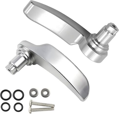 Gloss Black Saddlebag Latches Kit, Saddlebag Lifters Compatible with 2014-2024 Street Glide, Road King Special, Road Glide Special, Ultra Limited Hard Bag in Saudi Arabia