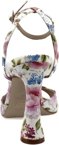 Steve Madden Women's Beki Heeled Sandal, Gold Fabric, 8 in Saudi Arabia