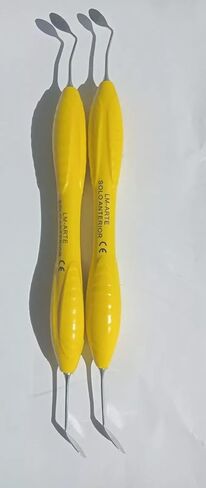 Advanced Dental Resin Spatula Tools Set for Precise Placement and Contouring of Composite Fillings (2 Pieces) in Kuwait