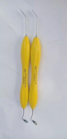 Advanced Dental Resin Spatula Tools Set for Precise Placement and Contouring of Composite Fillings (2 Pieces) in Kuwait