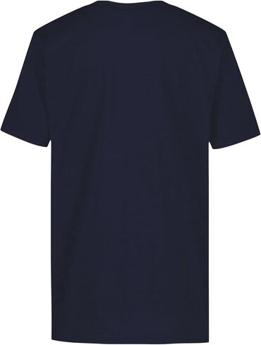 Tommy Hilfiger Boys' Short Sleeve Graphic Crew Neck T-Shirt, Soft, Comfortable, Relaxed Fit, Signature Chest Fresh White, 18-20 in Saudi Arabia