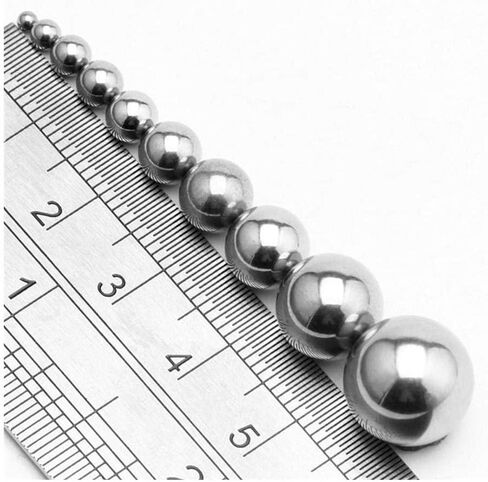 Ball Bearings, 304 Stainless Steel Ball, Solid Precision Stainless Steel Ball, Ball, Round Ball,(4.5mm 10 Grains) in Saudi Arabia