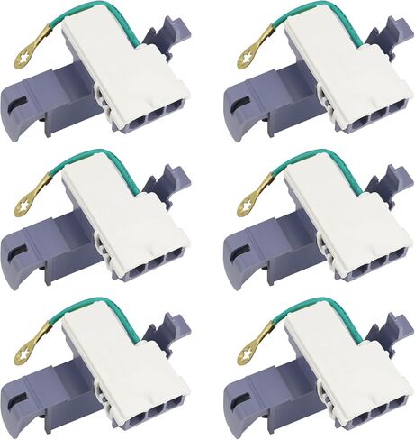 Sikawai 8318084 استبدال مفتاح الغسالة الغسالة المتوافقة مع Whirl-Pool Ken-More Eassed AP3180933 PS886960 WP8318084 AP6012742 ES8084 PS11745957 TJ90ES84 6 PACK in Kuwait