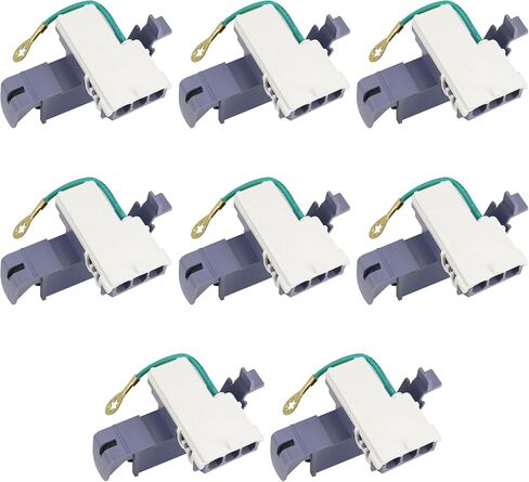 Sikawai 8318084 استبدال مفتاح الغسالة الغسالة المتوافقة مع Whirl-Pool Ken-More Eassed AP3180933 PS886960 WP8318084 AP6012742 ES8084 PS11745957 TJ90ES84 6 PACK in Kuwait