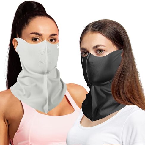 قناع الوجه الحماية من أشعة الشمس UV UPF 50+ تغطية الرقبة 3D للتنفس للمشي لمسافات طويلة in Kuwait