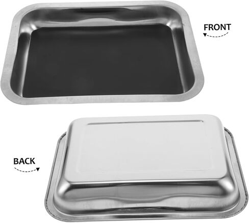 BESPORTBLE Stainless Steel Dissecting Tray Lab Dissection Pan for Biology and Anatomy Education Easy to Clean Safe Design for Schools and Laboratories in Saudi Arabia