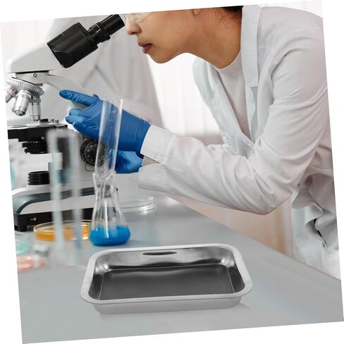 BESPORTBLE Stainless Steel Dissecting Tray Lab Dissection Pan for Biology and Anatomy Education Easy to Clean Safe Design for Schools and Laboratories in Saudi Arabia