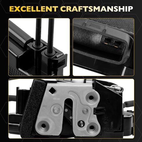 Gledewen 80501-4BA0A Door Lock Latch Actuator Front Left Driver Side Fit for Nissan Rogue 2014-2019 Sport Utility in Saudi Arabia