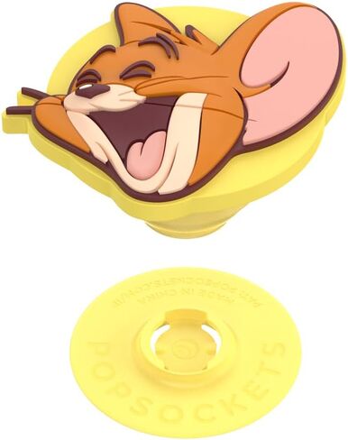 قبضة الهاتف popsockets مع kickstand توسيع ، قبضة لاصقة ، popout ، توم وجيري - مينا nibbles in Kuwait