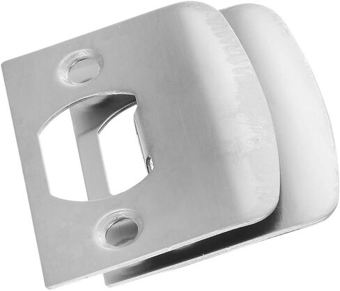 Doitool 8PCS DOOR DOOR PLAY ، لوحة إضراب كاملة الشفة Deadbolt ، شريحة الفولاذ المقاوم للصدأ Deadbolt تغطي مجموعة التعزيز الأبواب مجموعة in Kuwait