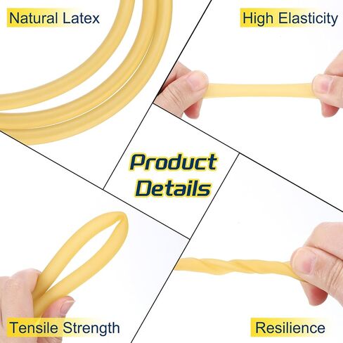 PATIKIL 26 Ft(8M) Green Latex Rubber Tubing, 1/16"(2mm) ID x 3/16"(5mm) OD, 1 x Rubber Tubing in Saudi Arabia