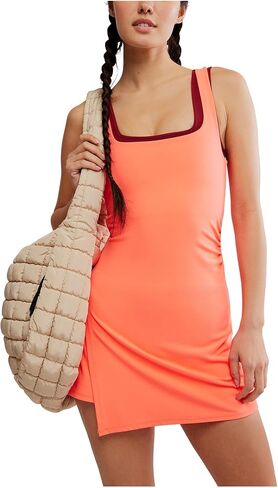 Free People Women's Standard Never Better Dress, Midnight Navy in Saudi Arabia