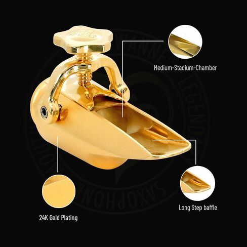 Theo Wanne DURGA 5 Soprano Saxophone Mouthpiece – Long-Step Baffle - Versatile - Great for Jazz, R&B, Rock & Roll, Softer Music - Sweet, Sensual Tone - Medium-Stadium-Chamber in Saudi Arabia