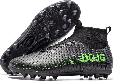 Boys Girls Soccer Cleats High-top Training Soccer Shoes in Kuwait