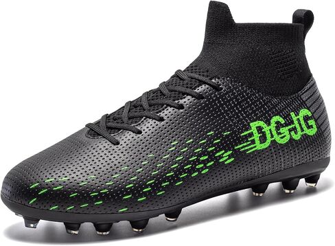 Boys Girls Soccer Cleats High-top Training Soccer Shoes in Kuwait