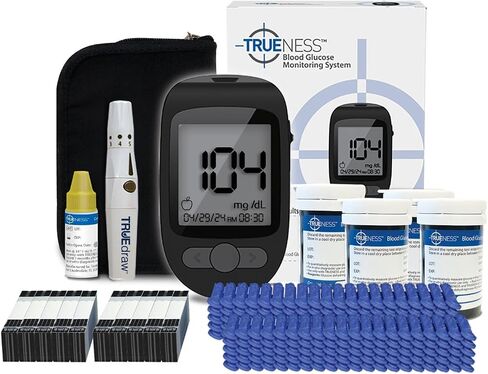 TRUENESS Air Meter with 100 strips, 100 Lancets and Lancing Device in Saudi Arabia