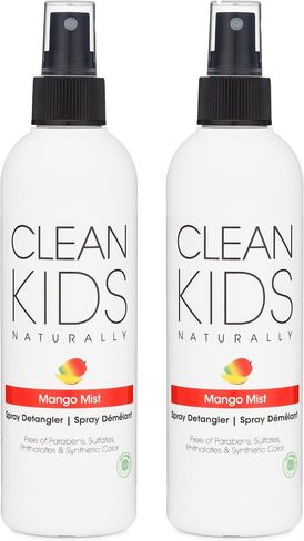 Clean Kids Naturally Mango Mist Spray Detangler (1 Bottle) in Saudi Arabia