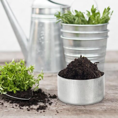 27 Pcs Metal Tin cans Soil Sampling Box Samples Holder Weighing Jars Aluminum Small Round Tins Sample Jars Weighing Container for Labs Home in Saudi Arabia
