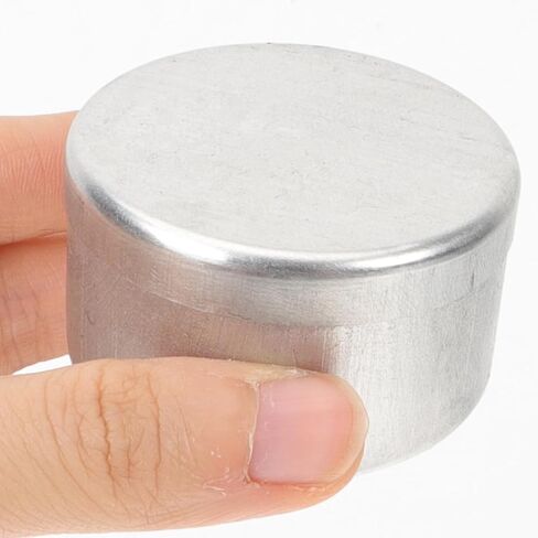 27 Pcs Metal Tin cans Soil Sampling Box Samples Holder Weighing Jars Aluminum Small Round Tins Sample Jars Weighing Container for Labs Home in Saudi Arabia