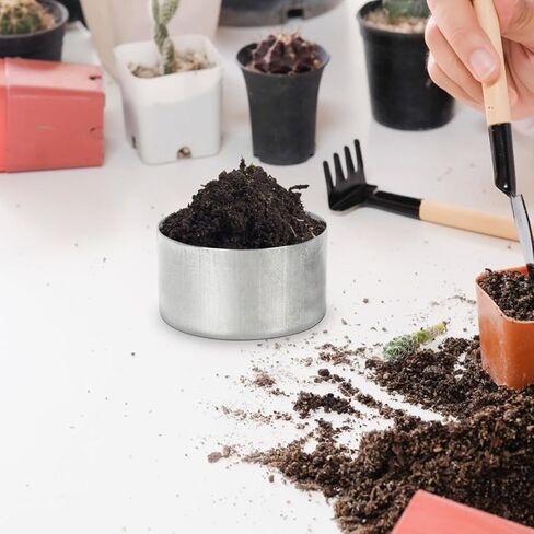 27 Pcs Metal Tin cans Soil Sampling Box Samples Holder Weighing Jars Aluminum Small Round Tins Sample Jars Weighing Container for Labs Home in Saudi Arabia