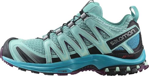 Salomon Women’s XA PRO 3D Trail Running Shoes - Black/Magnet/Fair Aqua - 10 Medium in Saudi Arabia