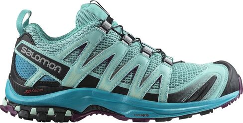 Salomon Women’s XA PRO 3D Trail Running Shoes - Black/Magnet/Fair Aqua - 10 Medium in Saudi Arabia