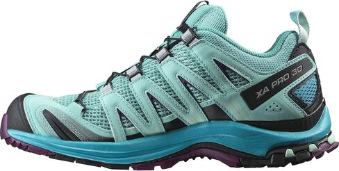 Salomon Women’s XA PRO 3D Trail Running Shoes - Black/Magnet/Fair Aqua - 10 Medium in Saudi Arabia