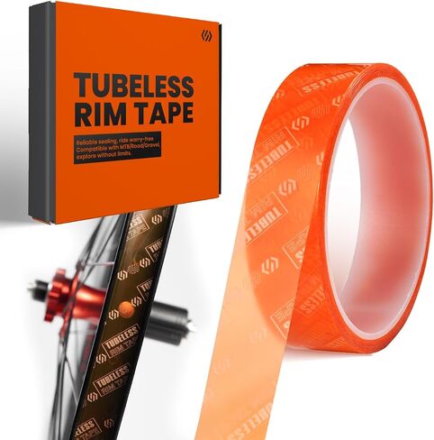 Chooee Tubeless Bike Rim Tape,Tubeless Tire Tape with Strong Adhesion-Width 25mm x Length 10m Options,Bicycle Wheel Rim Tape Suitable for MTB/Road/Gravel Bikes. in Saudi Arabia