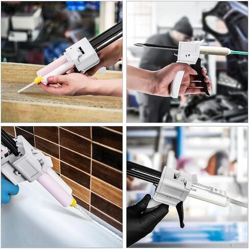 Dispenser Gun, 50ml Dispensing Gun Kit Impression Mixing Dispensing Dispenser AB Gun 1:1/1:2/10:1 or 55ML Single (50ML-1:1) in Saudi Arabia