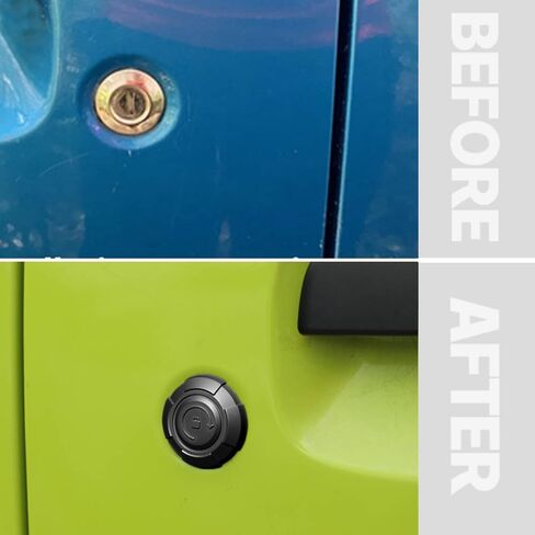 2PCS Keyhole Covers Security Door Lock Key Hole Protection Trim for Suzuki Jimny 2019 2020 2021 2022 2023 2024 2025 Exterior Accessories in Saudi Arabia