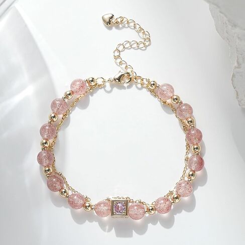 Luxury Lapis Lazuli Natural Blue Gemstone Bracelet with Bow 14K Gold-Plated Chain,Elegant Unique Jewelry for Women Gift Ready for Her Girlfriend Mother in Saudi Arabia