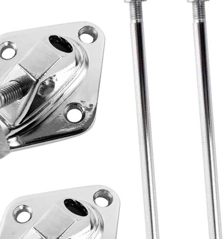 Bass Drum Legs Drum Stands Leg Professional Stable Anti Skid, Metal, Bass Drum Feet for Precussion Instrument Drum Replace, 1 Set in Kuwait