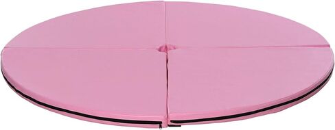 Soozier Pole Dance Mat, 2"T x 5'W Folding Pole Crash Mat for Home, Lightweight and Foldable in Kuwait