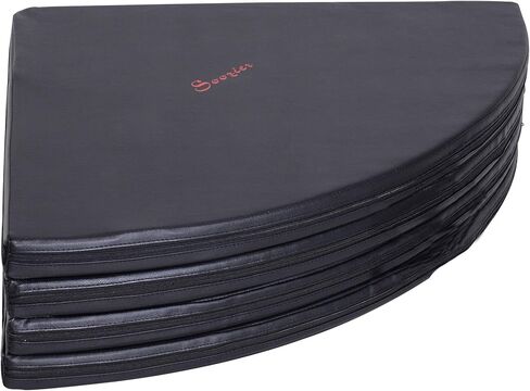 Soozier Pole Dance Mat, 2"T x 5'W Folding Pole Crash Mat for Home, Lightweight and Foldable in Kuwait