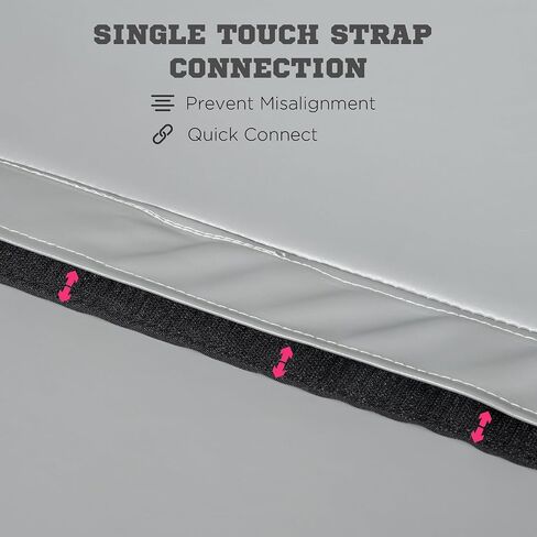 Soozier Pole Dance Mat, 2"T x 5'W Folding Pole Crash Mat for Home, Lightweight and Foldable in Saudi Arabia