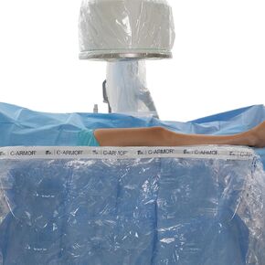 TIDI 5523 C-Armor Drape ― Designed to Protect The Sterile Field When Using a C-Arm Imaging System ― Quantity: 12 Sterile C-Armor Drapes ― Medical Supplies in Kuwait