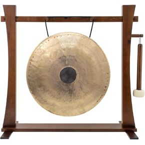 20" to 22" Gongs on the Spirit Guide Gong Stand - Includes Gong, Mallet, & Stand/Great for Office & Home/Traditional Style in Kuwait