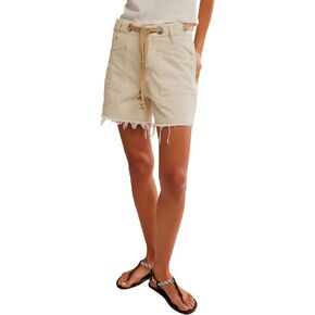 Free People Women's Moxie Shorts, Truest Blue, 28 in Kuwait