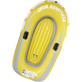 PVC نفخ قارب K Canoe 2 شخص تجديف القارب لصيد الأسماك الغوص أفضل خيار! اشتري الآن! in Kuwait
