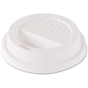 Dart Traveler Dome Hot Cup Lid, Fits 8Oz Cups, White, 100/Pack, 10 Packs/Carton in Kuwait