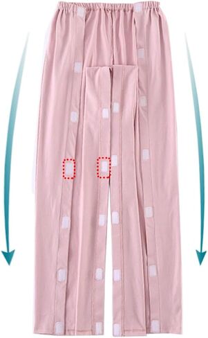 Unisex Tear Away Shorts Magic Stick on Both Sides Fully Open Post-operative pants for Fracture/Surgery Patients in Saudi Arabia