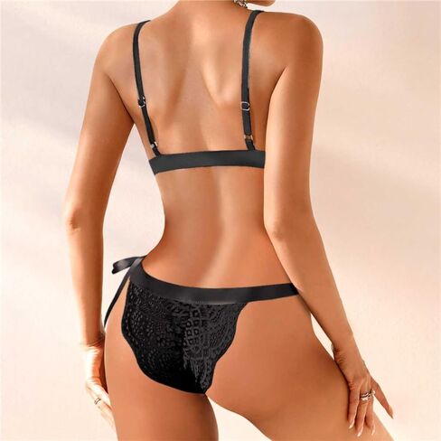 الملابس الداخلية الحمراء للنساء ، 2 قطعة مثيرة الملابس الملابس الداخلية للنساء مجموعات الملابس الداخلية للنساء ملابس شقي مثيرة in Kuwait