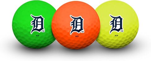 Team Effort Multi-Color Golf Balls Pack of 3 MLB in Saudi Arabia