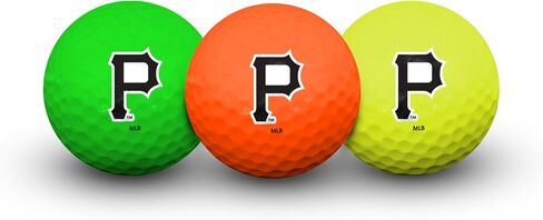 Team Effort Multi-Color Golf Balls Pack of 3 MLB in Saudi Arabia