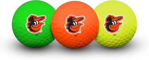 Team Effort Multi-Color Golf Balls Pack of 3 MLB in Saudi Arabia