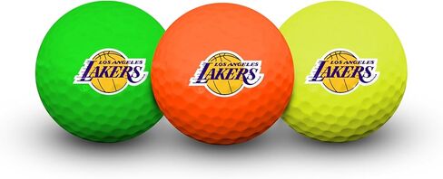 Team Effort Multi-Color Golf Balls Pack of 3 NBA in Saudi Arabia