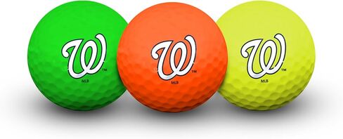 Team Effort Multi-Color Golf Balls Pack of 3 MLB in Saudi Arabia