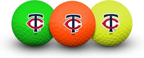 Team Effort Multi-Color Golf Balls Pack of 3 MLB in Saudi Arabia
