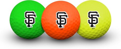 Team Effort Multi-Color Golf Balls Pack of 3 MLB in Saudi Arabia